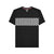 Front - Lambretta Mens AW24 Two Tone Panelled T-Shirt