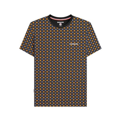 Front - Lambretta Mens SS25 Geometric T-Shirt