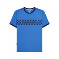 Front - Lambretta Mens SS24 Two Tone Ringer T-Shirt