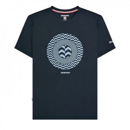 Front - Lambretta Mens Chevron Target T-Shirt