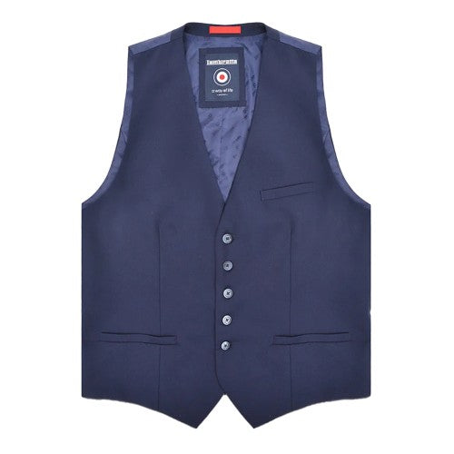 Front - Lambretta Mens Oscar Waistcoat
