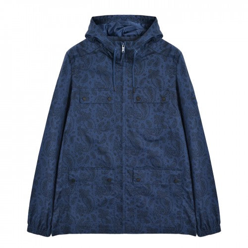 Front - Lambretta Mens Paisley Field Jacket