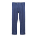 Front - Lambretta Mens Spencer Checked Suit Trousers