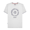 Front - Lambretta Mens SS25 Paisley Target T-Shirt