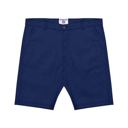 Front - Lambretta Mens Chino Shorts