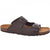 Front - Lambretta Mens Avalon Twin Buckle Suede Sandals