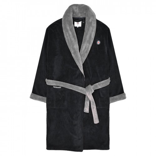 Front - Lambretta Mens Luxury AW24 Dressing Gown