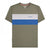Front - Lambretta Mens Panelled Short-Sleeved T-Shirt
