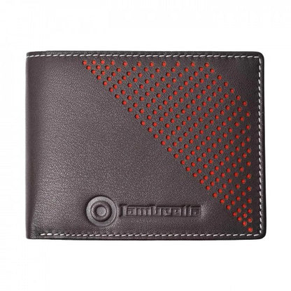 Front - Lambretta Punched Leather Wallet