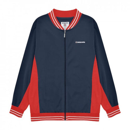 Front - Lambretta Mens Vintage Track Jacket