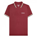 Front - Lambretta Mens Triple Tipped Polo Shirt