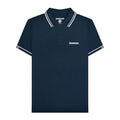 Front - Lambretta Mens SS25 Branded Sleeve Polo Shirt