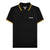 Front - Lambretta Mens SS25 Twin Tip Polo Shirt