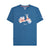 Front - Lambretta Mens AW24 Scooter Flag Big & Tall T-Shirt