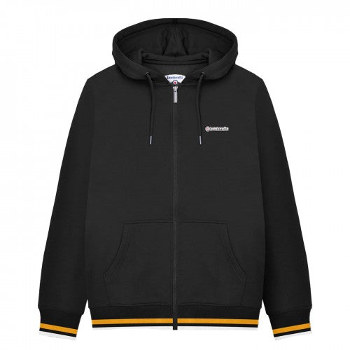 Front - Lambretta Mens AW24 Full Zip Hoodie