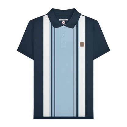 Front - Lambretta Mens SS25 Classic Polo Shirt