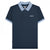 Front - Lambretta Mens SS25 Gingham Polo Shirt