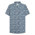 Front - Lambretta Mens SS25 Paisley Shirt