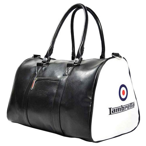 Front - Lambretta Retro Sports Duffle Bag