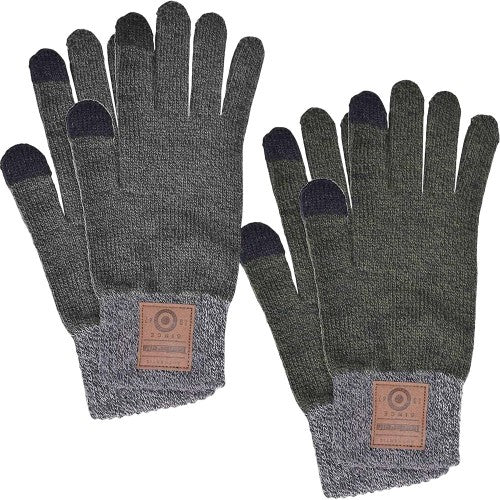 Front - Lambretta Mens Touch Screen Gloves