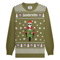 Front - Lambretta Mens AW25 Scooter Christmas Jumper