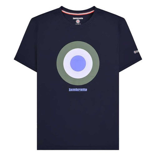 Front - Lambretta Mens Target T-Shirt