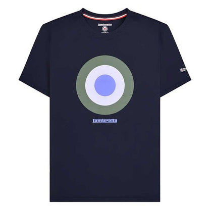 Front - Lambretta Mens Target T-Shirt