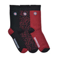 Front - Lambretta Mens Paisley Socks (Pack of 3)