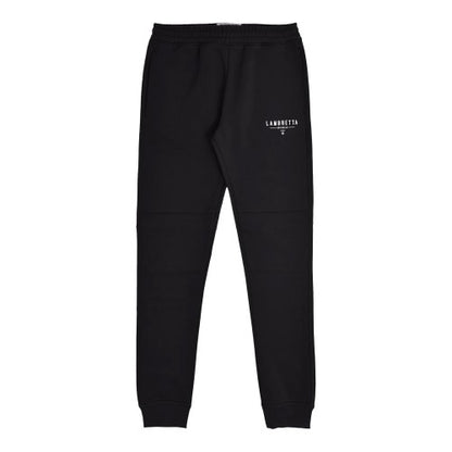 Front - Lambretta Mens Logo Slim Leg Jogging Bottoms