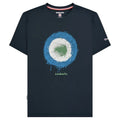 Front - Lambretta Mens Spray Logo T-Shirt
