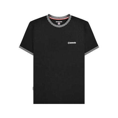 Front - Lambretta Mens Two Tone Ringer T-Shirt