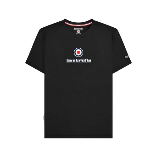 Front - Lambretta Mens Logo T-Shirt