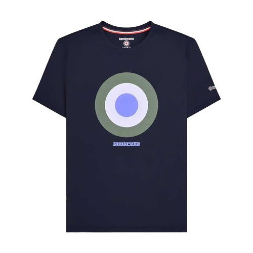 Front - Lambretta Mens Target T-Shirt