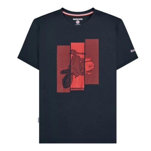 Front - Lambretta Unisex Adult Scooter T-Shirt