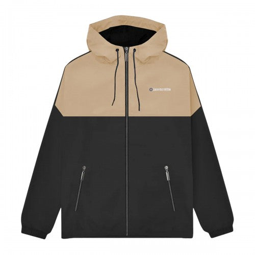 Front - Lambretta Mens SS26 Contrast Panel Jacket