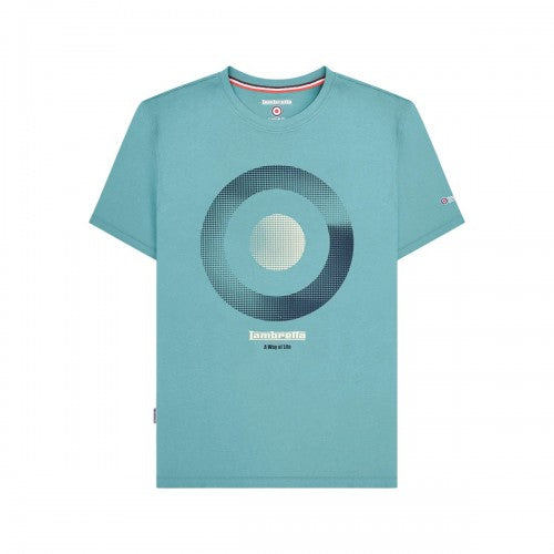 Front - Lambretta Mens Target Shade T-Shirt