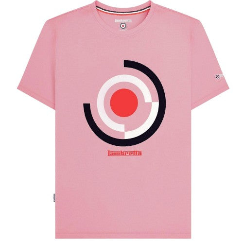 Front - Lambretta Mens Target Render T-Shirt