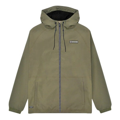 Front - Lambretta Mens Ripstop Hooded Jacket