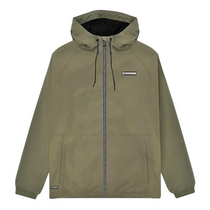 Front - Lambretta Mens Ripstop Hooded Jacket