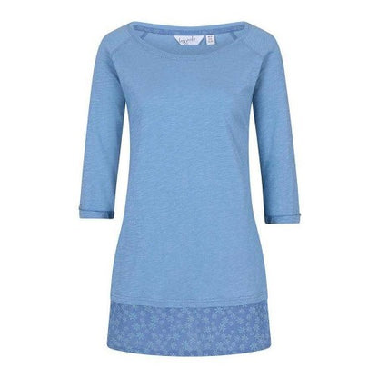 Front - Lazy Jacks Womens/Ladies 3/4 Sleeve Tunic Top