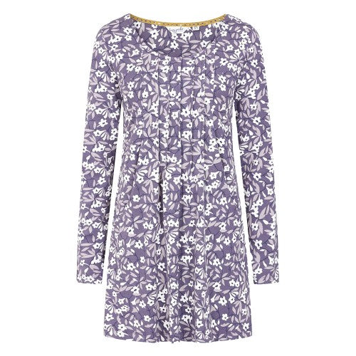 Front - Lazy Jacks Womens/Ladies Bellflowers Tunic Top