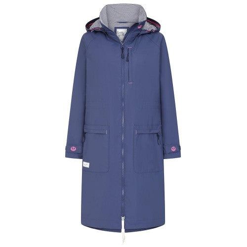 Front - Lazy Jacks Womens/Ladies Twilight Long Length Waterproof Jacket
