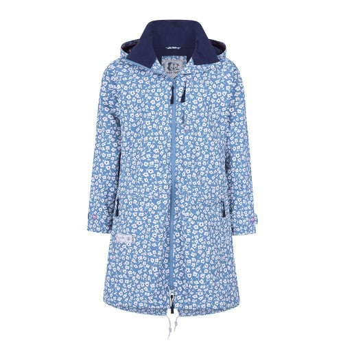Front - Lazy Jacks Womens/Ladies Buttercups Long Length Waterproof Jacket