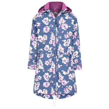 Front - Lazy Jacks Womens/Ladies Floral Long Length Waterproof Jacket