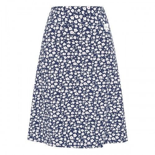 Front - Lazy Jacks Womens/Ladies Buttercups Jersey Midi Skirt