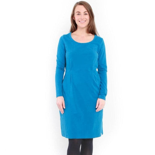 Front - Lazy Jacks Womens/Ladies Long-Sleeved Dress
