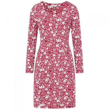 Front - Lazy Jacks Womens/Ladies Petal Long-Sleeved Dress