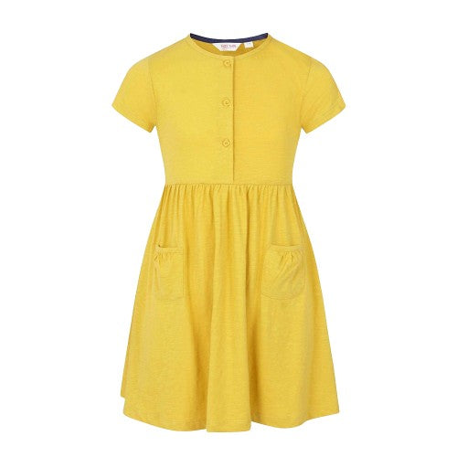 Front - Lazy Jacks Girls Cotton Dress