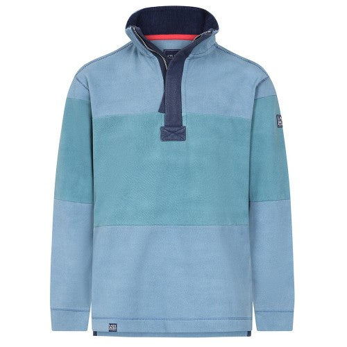Front - Lazy Jacks Mens Pique Sweatshirt