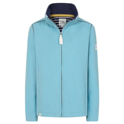 Front - Lazy Jacks Womens/Ladies Logo Full Zip Sweatshirt